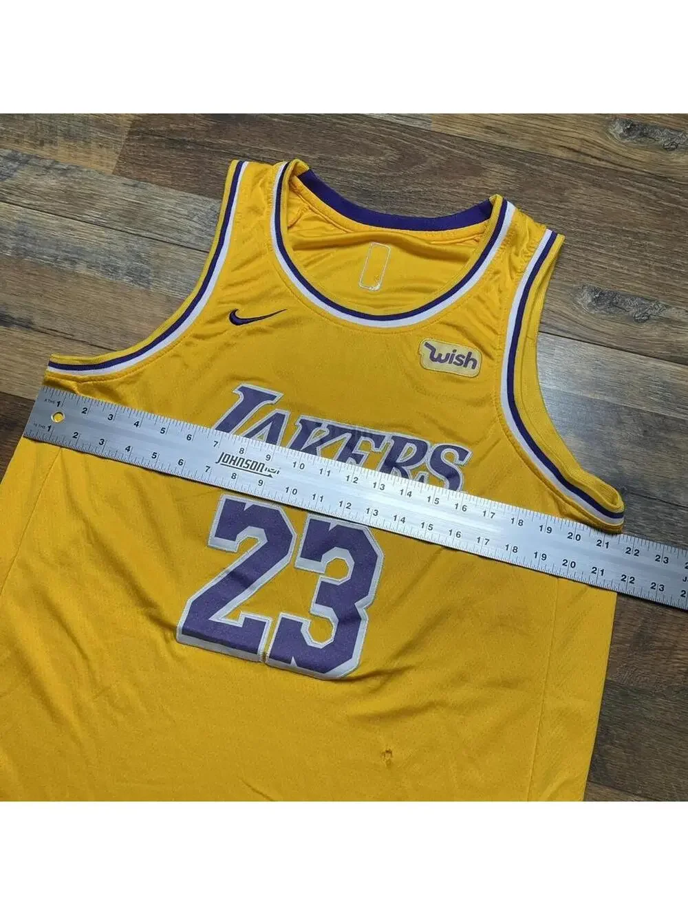 Lebron James Los Angeles Lakers Jersey Nike Swingman Men’s 52